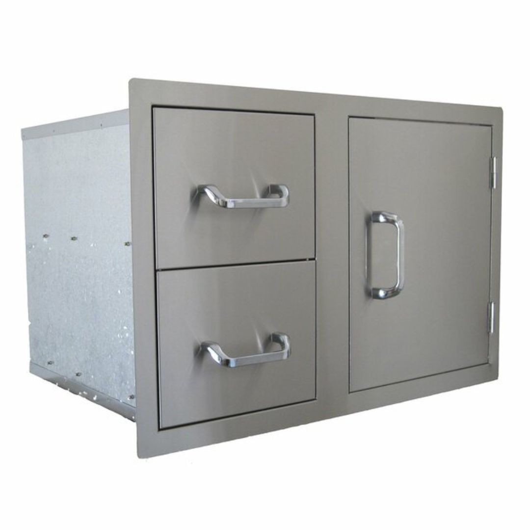 beefeater-dual-drawer-&-single-door-combination
